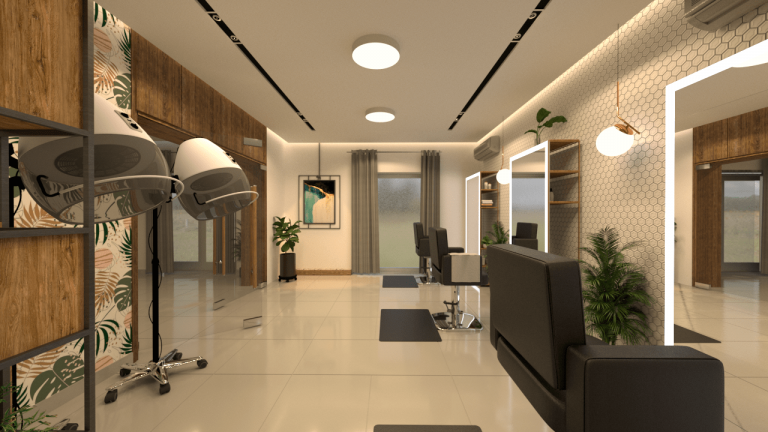 Hairstyling Area